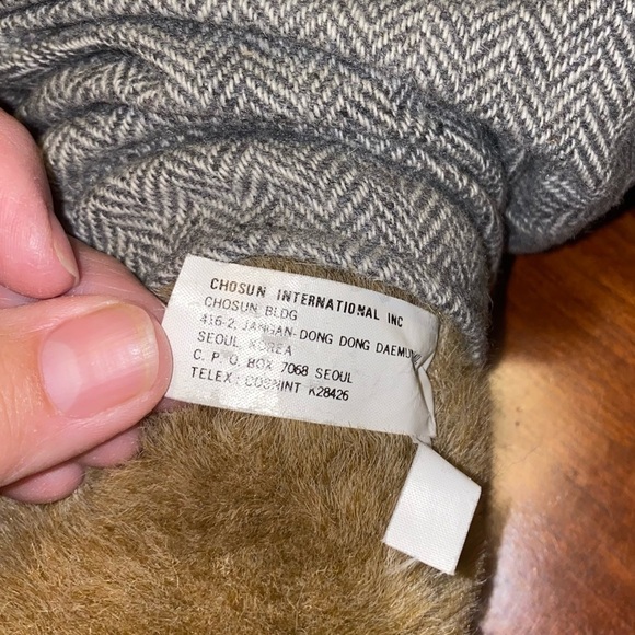 Vintage Rare 1984 Chosum “Best Friend” Bear with all Original Clothing - Picture 11 of 11